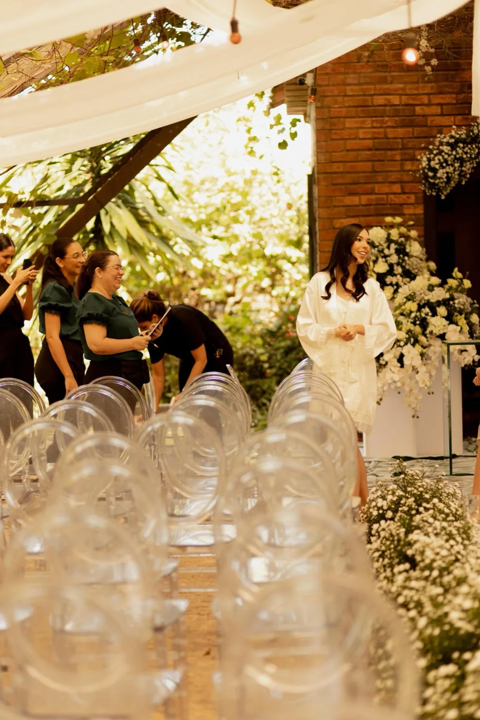 Cerimônia de casamento elegante