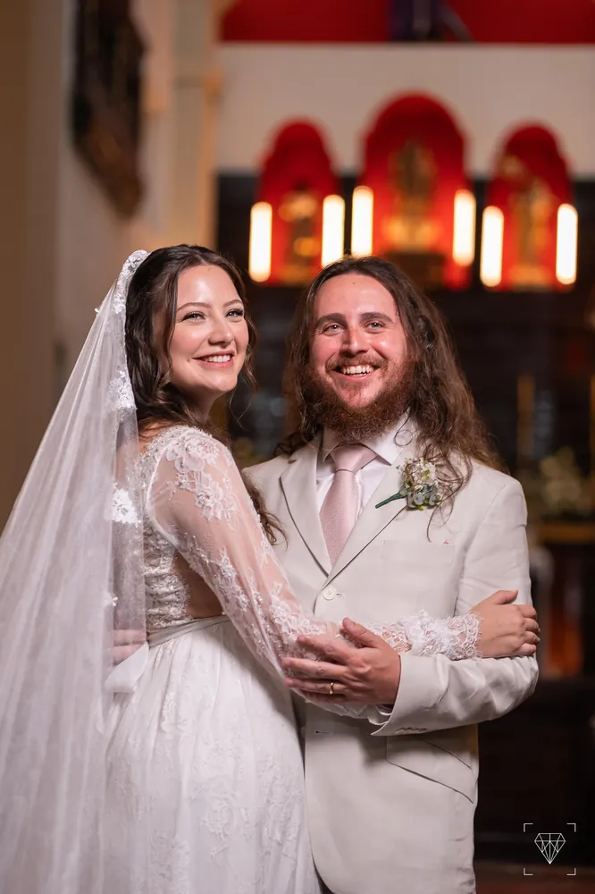 Casamento em igreja histórica